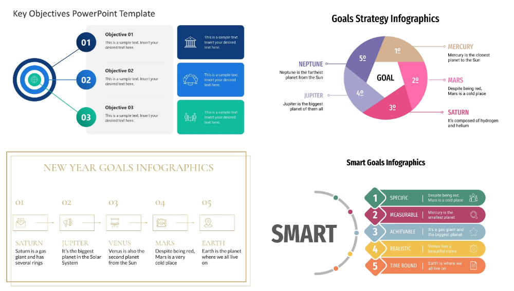 Key points for creating overarching goals slides - Objectives ...