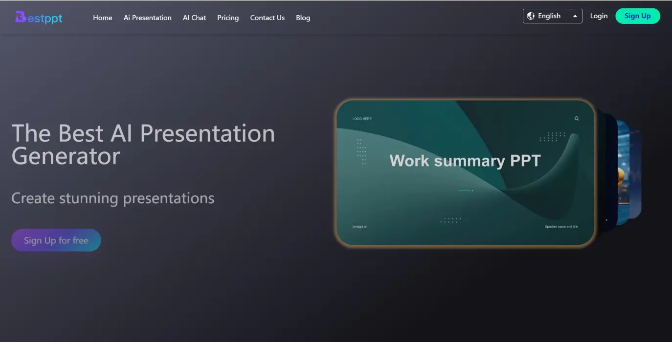 Bestppt.ai - AI Generate Presentations